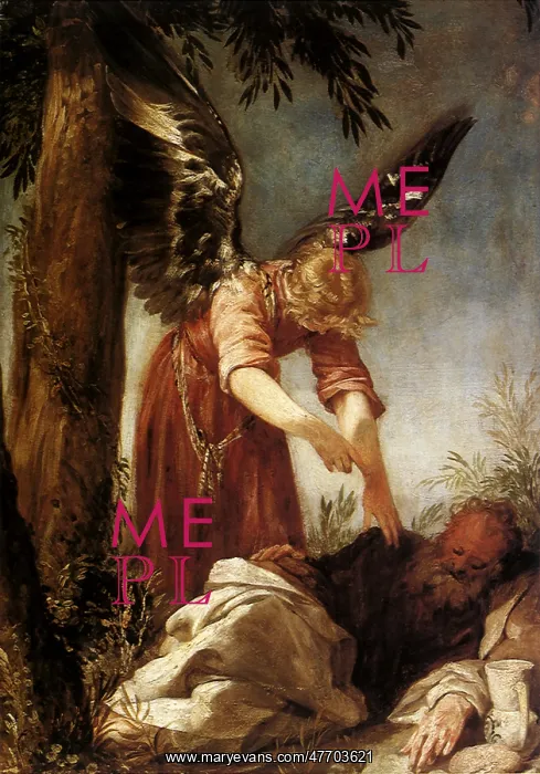 : An Angel Awakens the Prophet Elijah : An Angel Awakens the Prophet Elijah