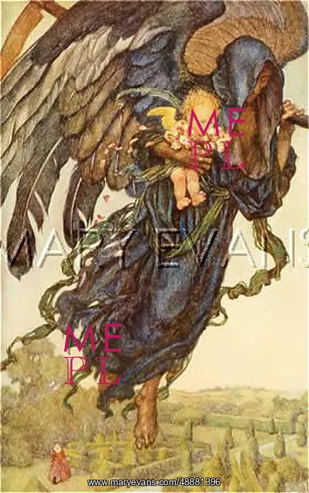 : ANGEL AND BABY : ANGEL AND BABY