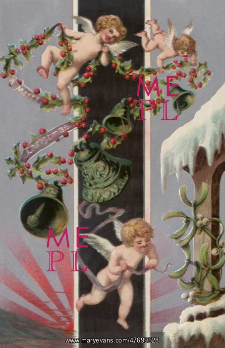  : Angel, Bells and Garlands