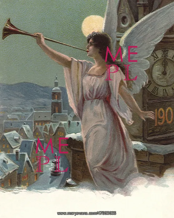  : Angel Blowing Horn