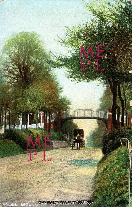 : Angel Bridge, Sutton, Surrey : Angel Bridge, Sutton, Surrey