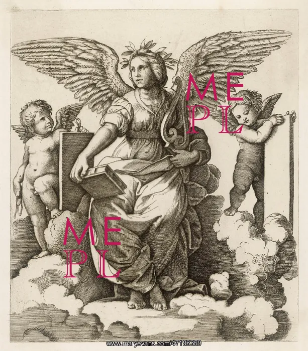  : ANGEL WITH CHERUBS