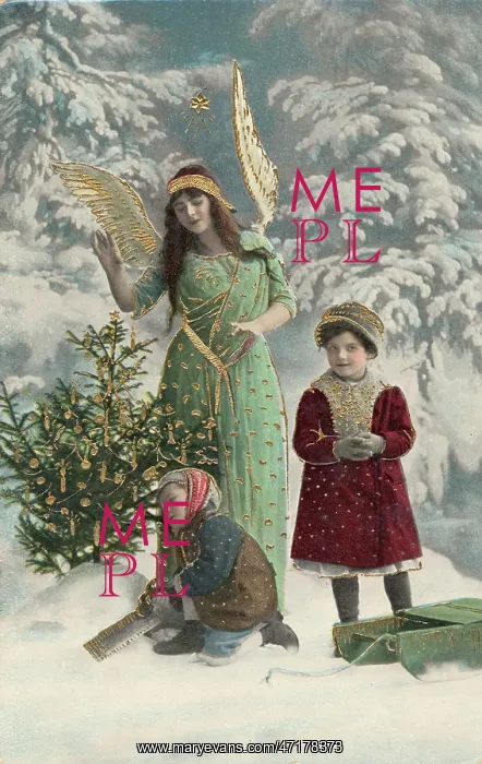 : Angel, Children, Tree : Angel, Children, Tree