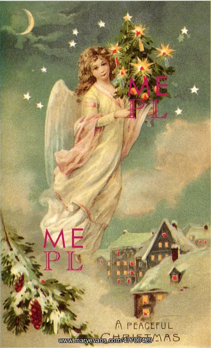  : Angel Floating in Air