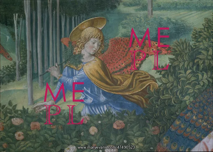 : Angel with Flowers : Angel with Flowers