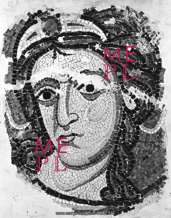 : Angel, fragment of a mosaic : Angel, fragment of a mosaic