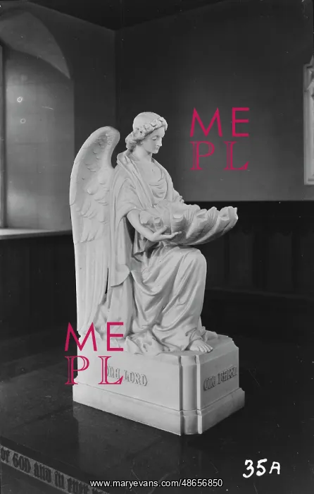 : Angel Holding a Shell : Angel Holding a Shell