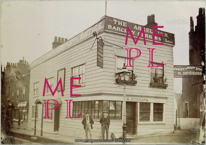 : Angel Inn. The Angel Inn, Highgate, London : Angel Inn. The Angel Inn, Highgate, London