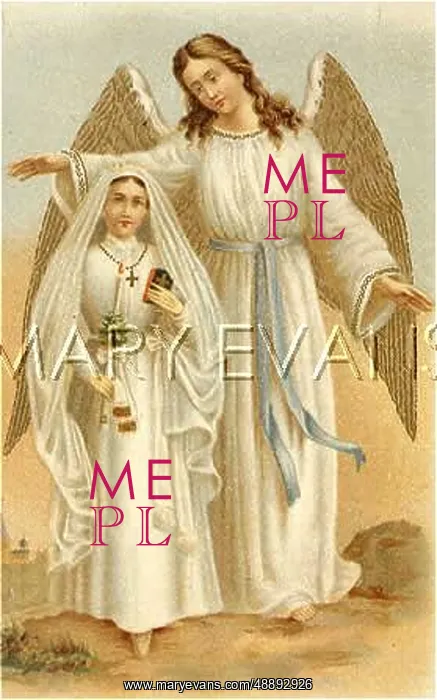 : ANGEL & IST COMMUNICANT : ANGEL & IST COMMUNICANT