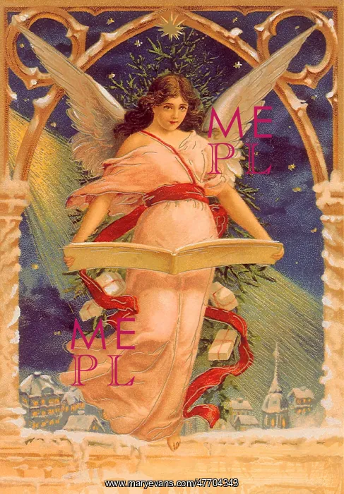  : Angel with Open Book