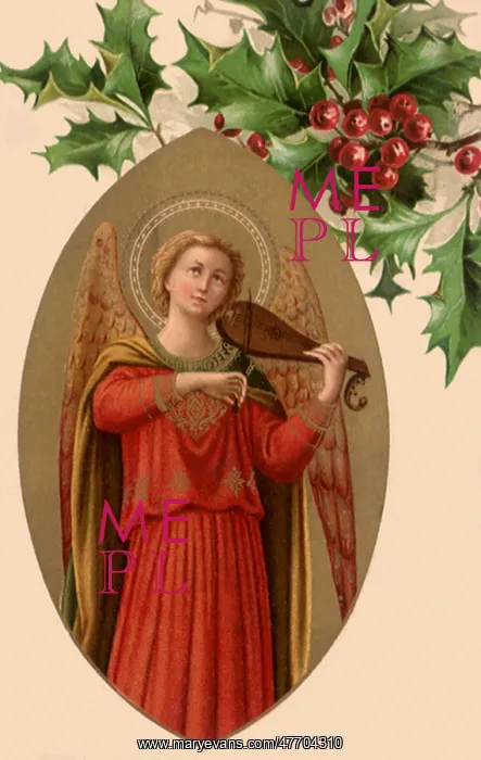  : Angel Playing Violin