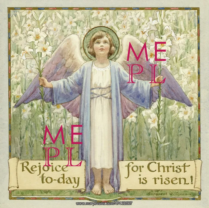 : An angel proclaims that Christ has risen : An angel proclaims that Christ has risen