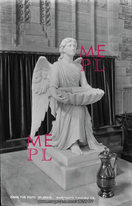 : The Angel Statue at St. John's : The Angel Statue at St. John's