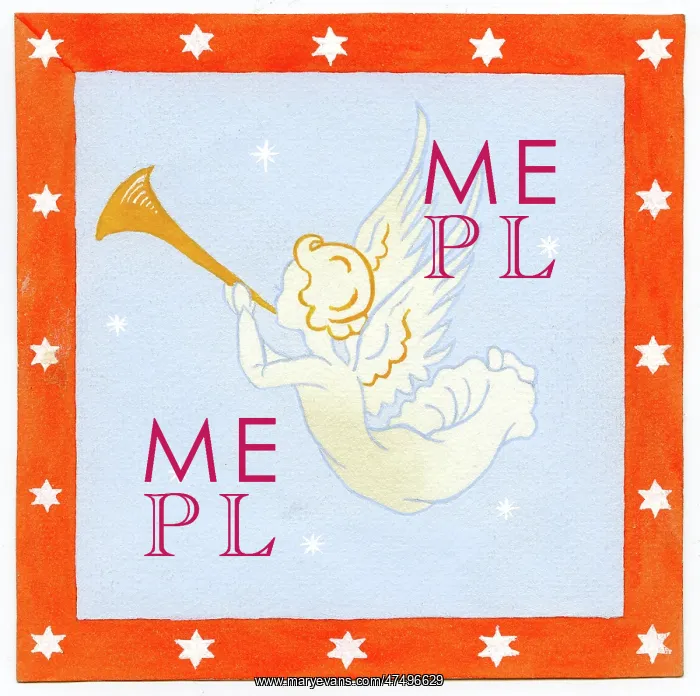  : An Angel with a trumpet