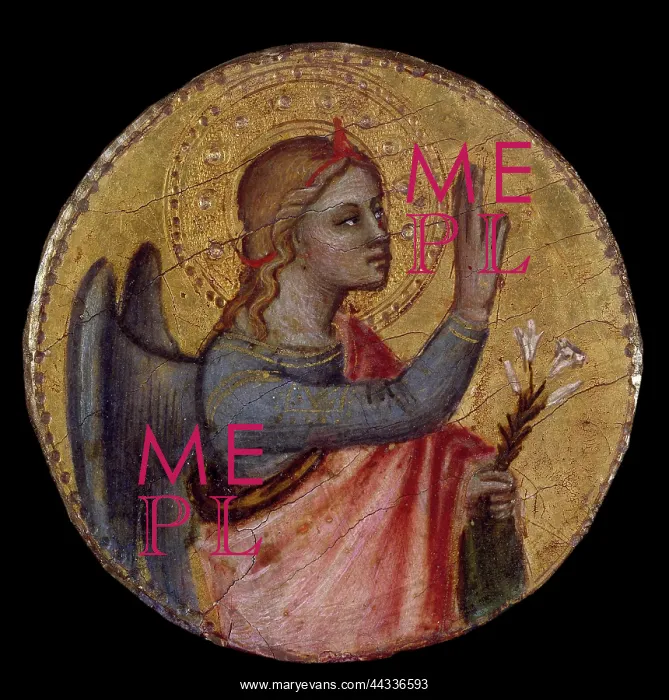 : Angel and Virgin of the Annunciation : Angel and Virgin of the Annunciation