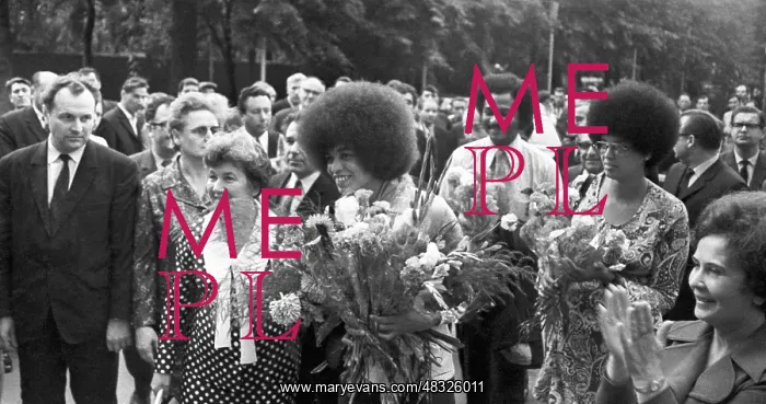 : Angela Davis visits Moscow, 1972 : Angela Davis visits Moscow, 1972