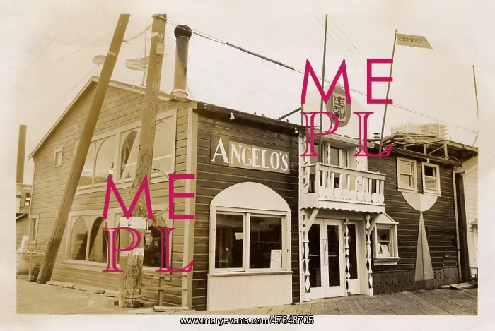 : Angelo's seafood restaurant, Monterey, California, USA : Angelo's seafood restaurant, Monterey, California, USA