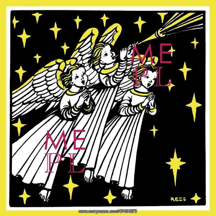  : Angels ? three angels one with trumpet