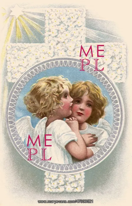 : Two Angels, Cross