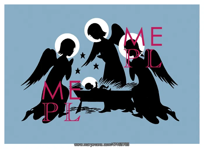  : Three Angels by the Holy Crib