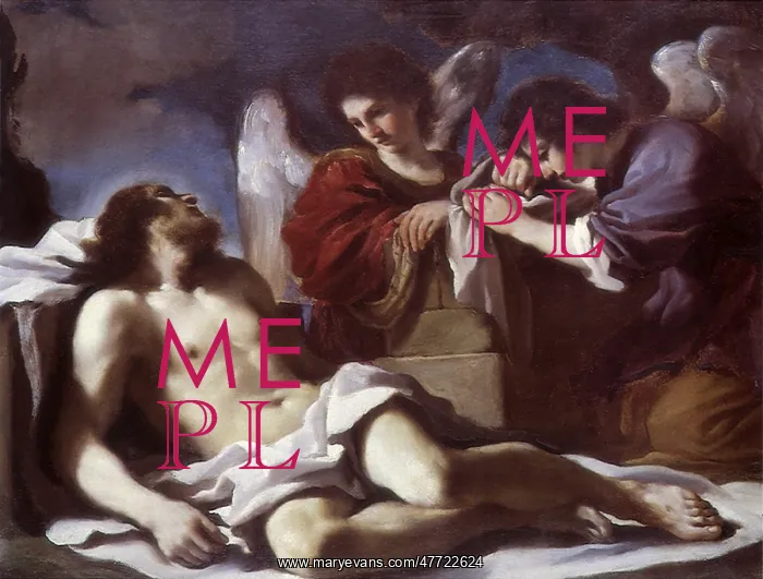 : Angels Weeping over the Dead Christ : Angels Weeping over the Dead Christ