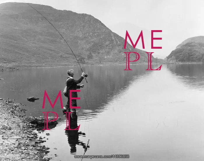 : ANGLING AT LLYN DINAS : ANGLING AT LLYN DINAS
