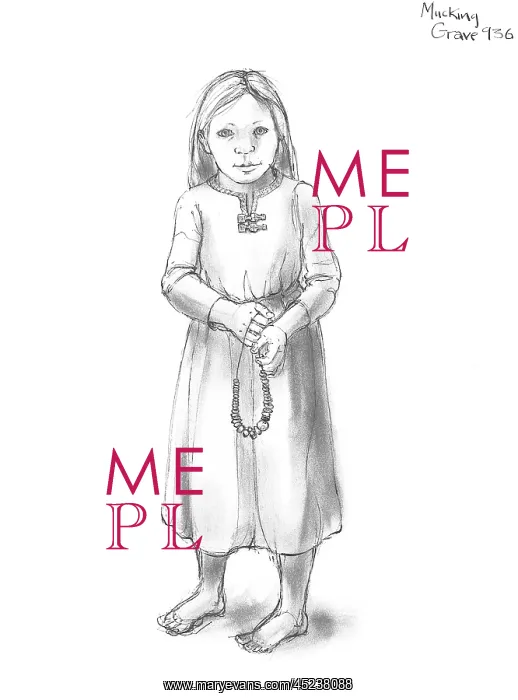 : Anglo-Saxon girl : Anglo-Saxon girl