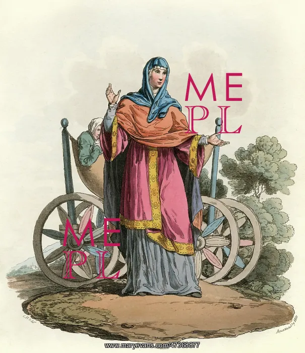 : Anglo-Saxon Lady : Anglo-Saxon Lady