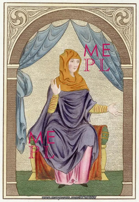 : ANGLO-SAXON LADY OF C11 : ANGLO-SAXON LADY OF C11