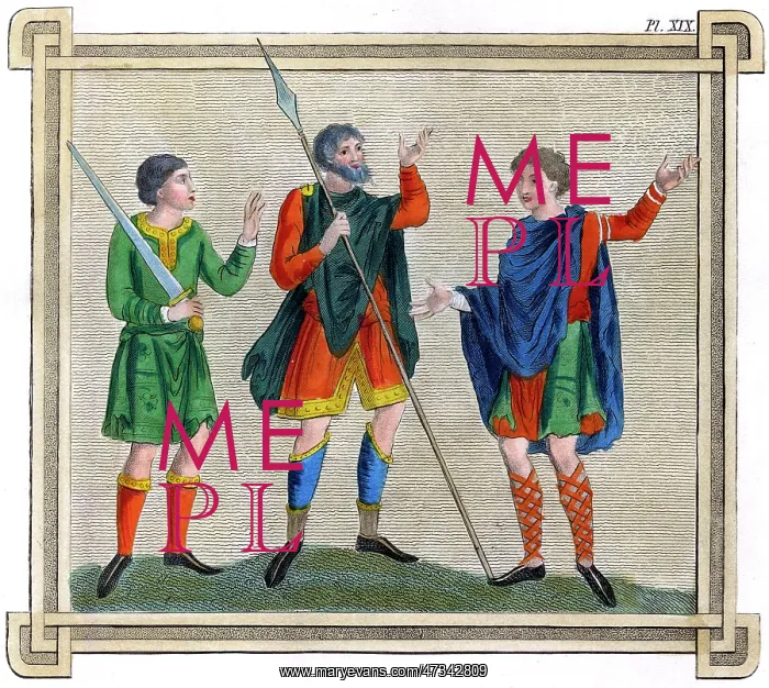 : ANGLO-SAXON MEN PL.XIX : ANGLO-SAXON MEN PL.XIX