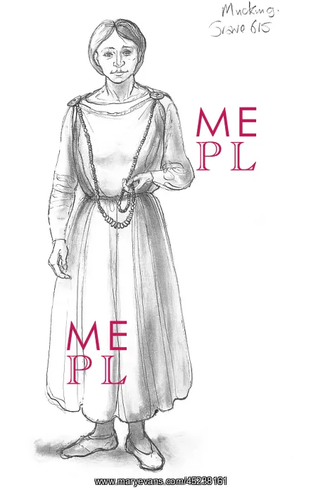 : Anglo-Saxon woman : Anglo-Saxon woman