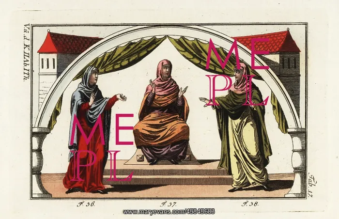 : Anglo Saxon women's dress : Anglo Saxon women's dress