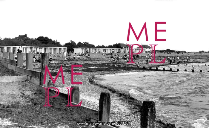  : Angmering-on-Sea, Beach Chalets c1955