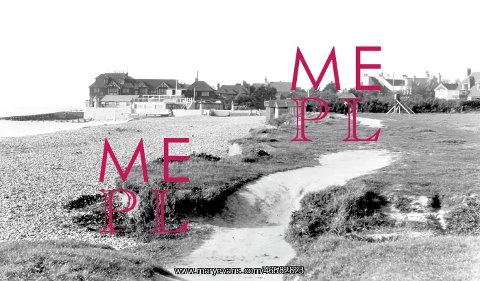  : Angmering-on-Sea, the Foreshore c1960