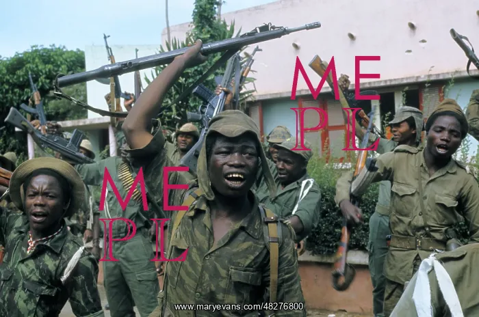 : Angolan fighters, 1976 : Angolan fighters, 1976