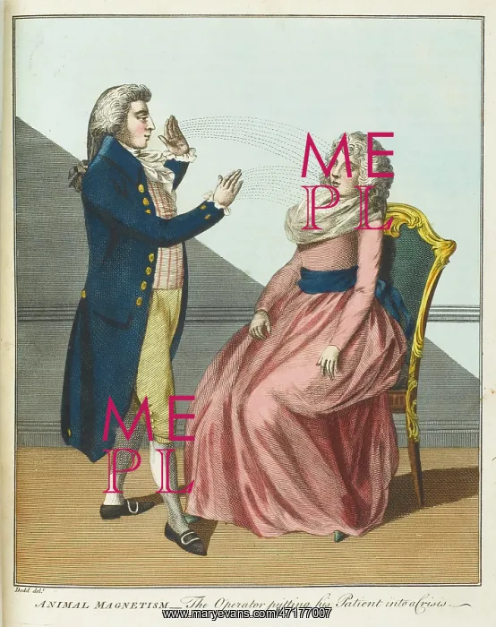 : Animal magnetism, c. 1797 : Animal magnetism, c. 1797