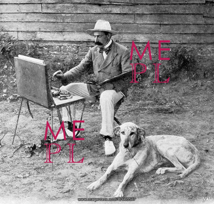 : Animal painter Frank Calderon : Animal painter Frank Calderon