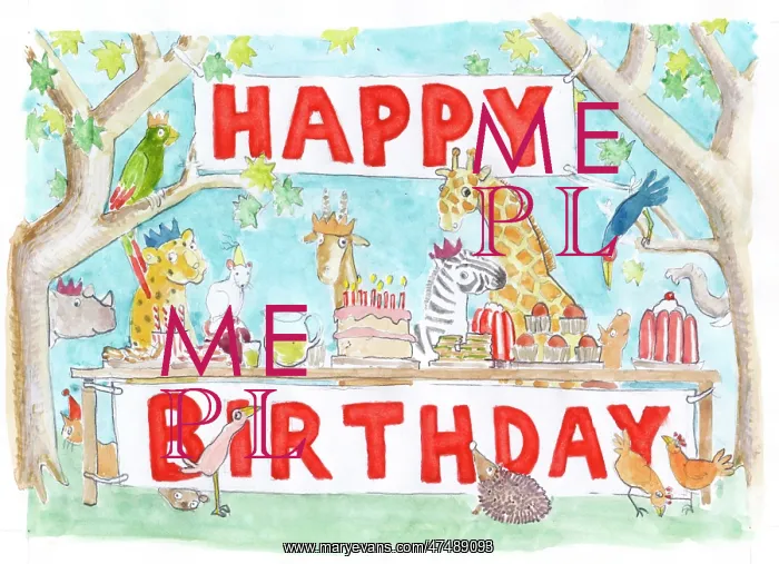 : Animals Birthday Party : Animals Birthday Party