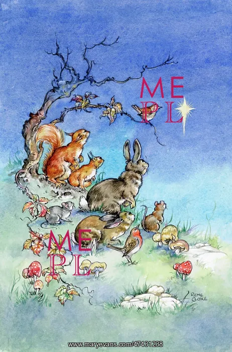  : Animals Looking at the Star of Bethlehem