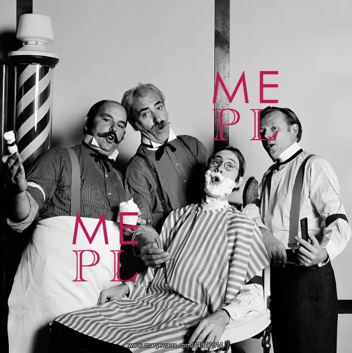 : Animated barbershop quartet singing tenor in : Animated barbershop quartet singing tenor in