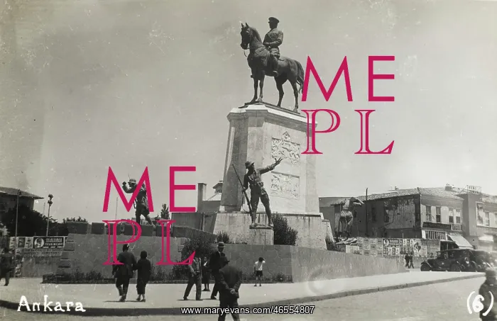 : Ankara - Turkey - Statue of Ataturk : Ankara - Turkey - Statue of Ataturk