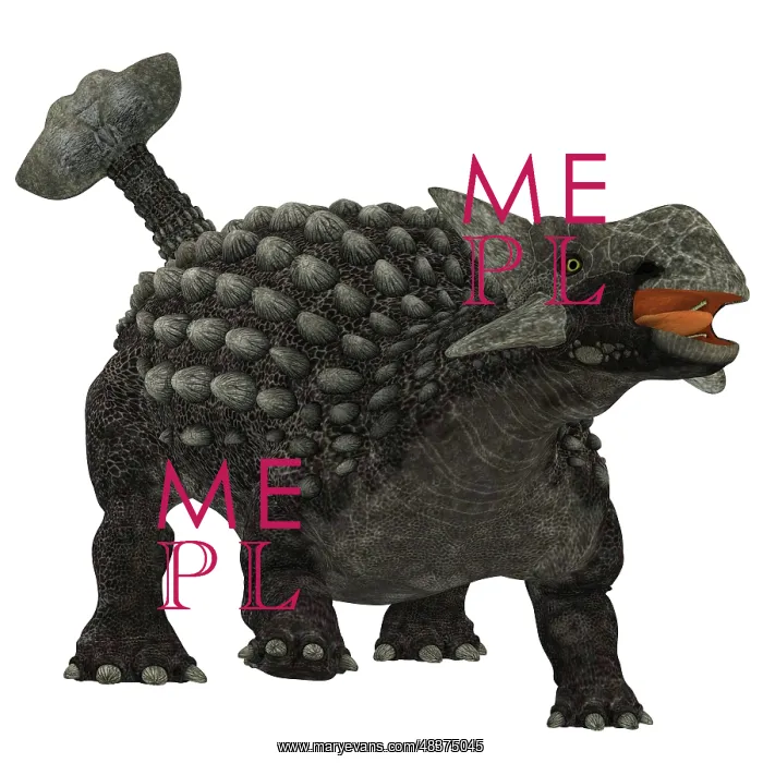 : Ankylosaurus dinosaur : Ankylosaurus dinosaur