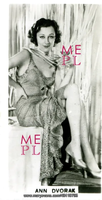  : Ann Dvorak, American actress
