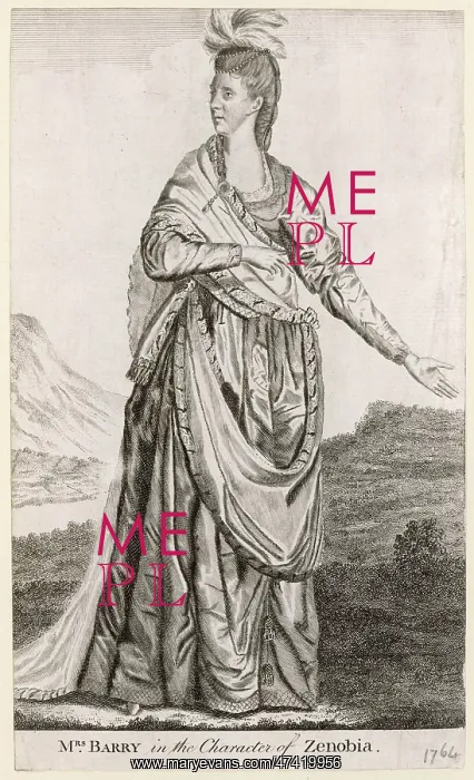 : Ann Spranger Barry as Zenobia : Ann Spranger Barry as Zenobia