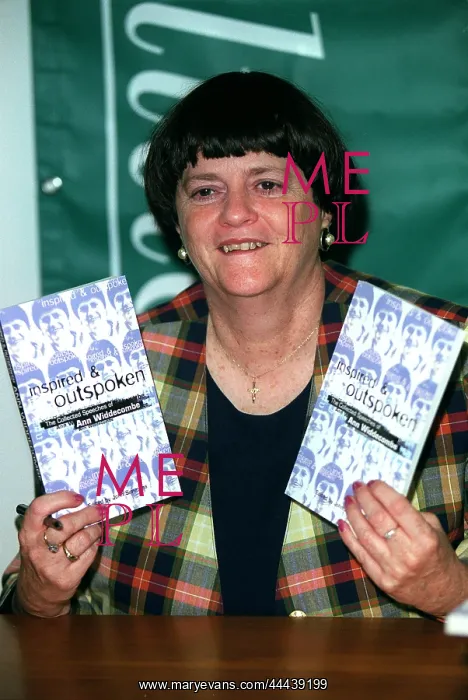 : Ann Widdecombe MP : Ann Widdecombe MP