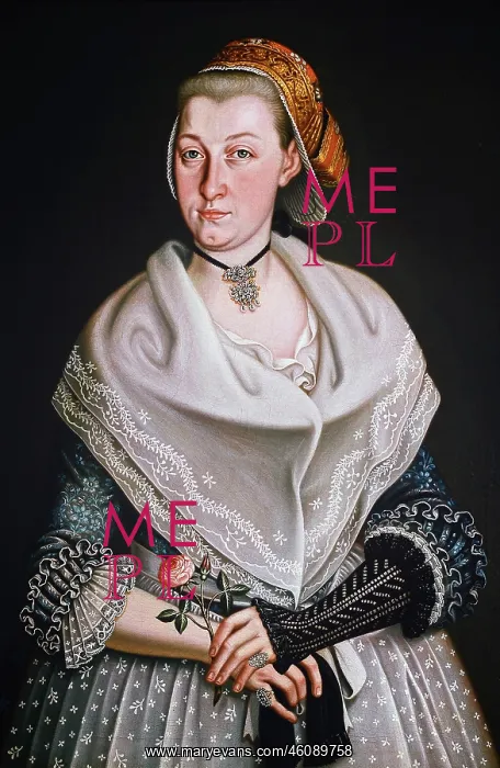 : Anna Elisabeth Gaigl, 28 years old, 1797 : Anna Elisabeth Gaigl, 28 years old, 1797