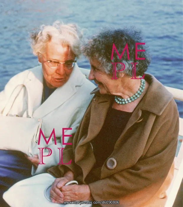 : Anna Freud and Psychoanalyst Jeanne Lampl-de Groot : Anna Freud and Psychoanalyst Jeanne Lampl-de Groot