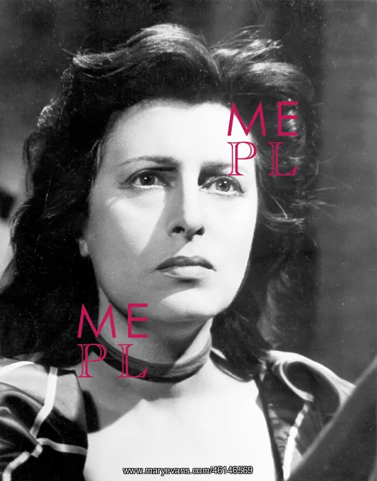 : Anna Magnani, Italian actress : Anna Magnani, Italian actress