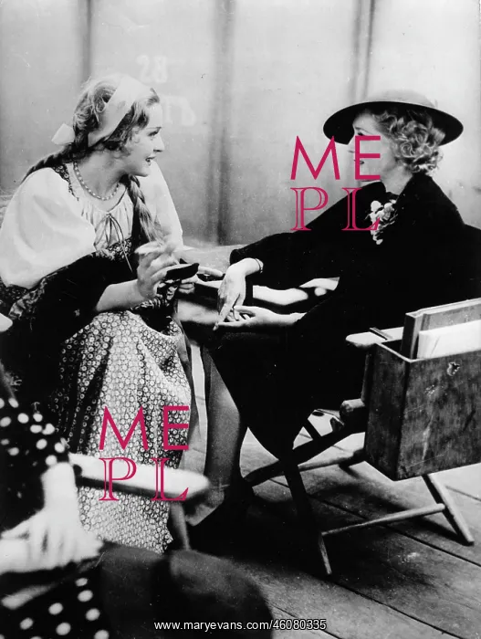 : Anna Sten and Mary Pickford : Anna Sten and Mary Pickford