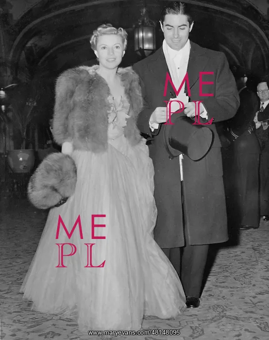 : Annabella and Tyrone Power, 1939 : Annabella and Tyrone Power, 1939